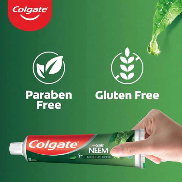 Colgate Toothpaste - Active Salt Neem - 200 G