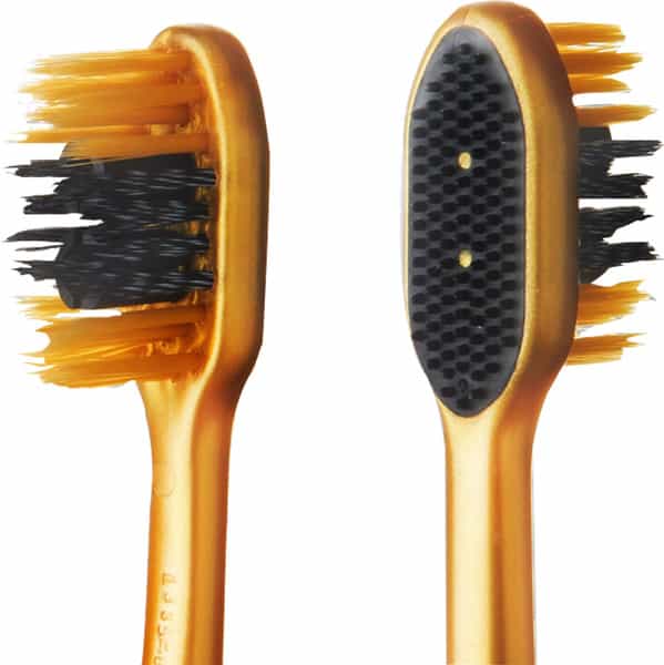 Colgate Toothbrush - 360 Charcoal Gold - 1 Pc - Soft Bristles