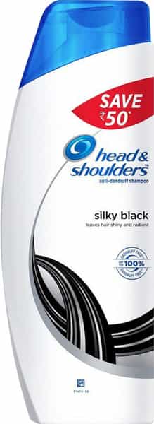 Head & Shoulders Silky Black Shampoo Bottle Of 360 Ml