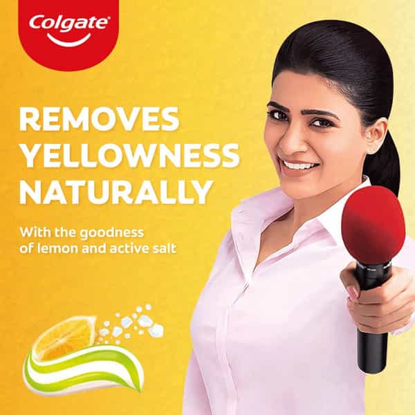 Colgate Toothpaste - Active Salt Lemon- 100 G