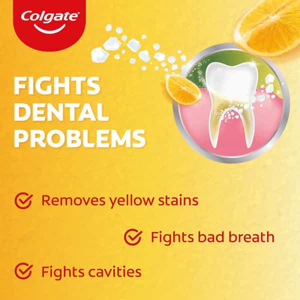 Colgate Toothpaste - Active Salt Lemon- 100 G