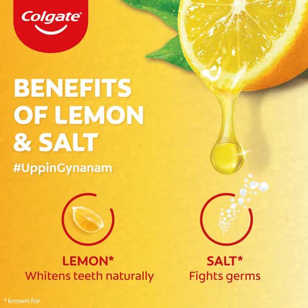 Colgate Toothpaste - Active Salt Lemon- 100 G