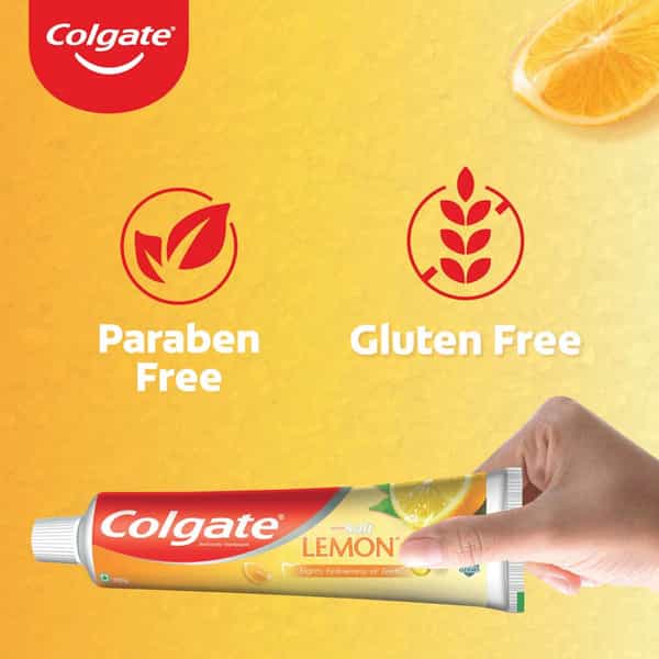 Colgate Toothpaste - Active Salt Lemon- 100 G