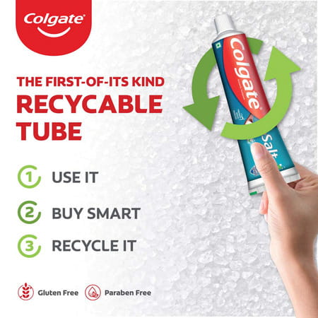 Colgate Active Salt Toothpaste Saver Pack (200g + 100g) 300 Gm