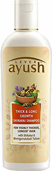 Lever Ayush Thick & Long Shikakai Shampoo 175 Ml