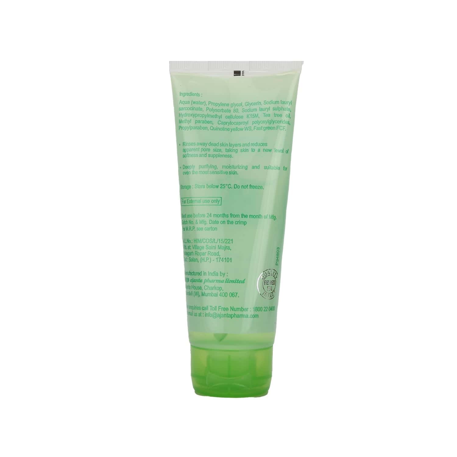 Buy FACE CLEANSING GEL TUBE OF 100 G Online & Get Upto 60 OFF