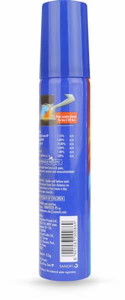 Combiflam Icyhot Fast Pain Relief Spray - 55 Gms