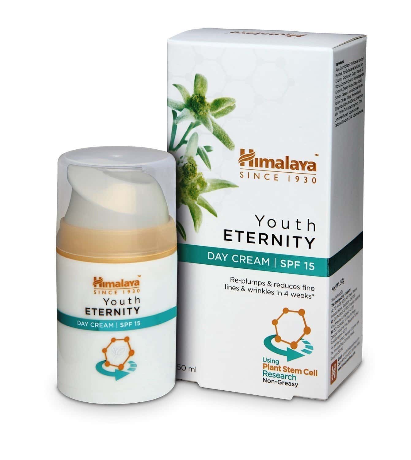 Buy Himalaya Youth Eternity Spf 15 Day Cream 50 Ml Online ...