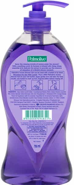 Palmolive Bodywash - Aroma Therapy - 750 Ml Absolute Relax Imported Shower Gel
