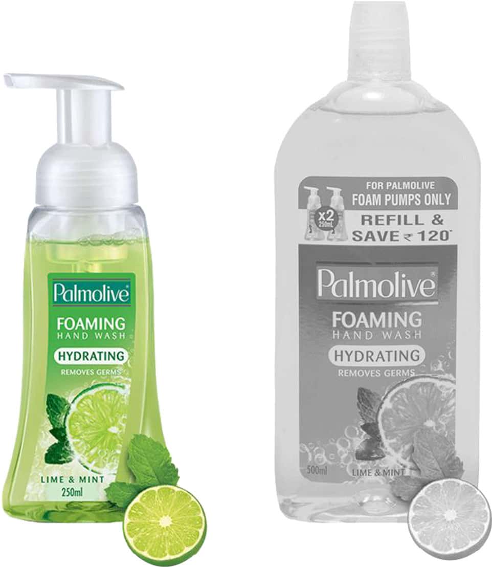 Buy PALMOLIVE FOAMING HANDWASH LIME & MINT 250 ML Online & Get Upto 60