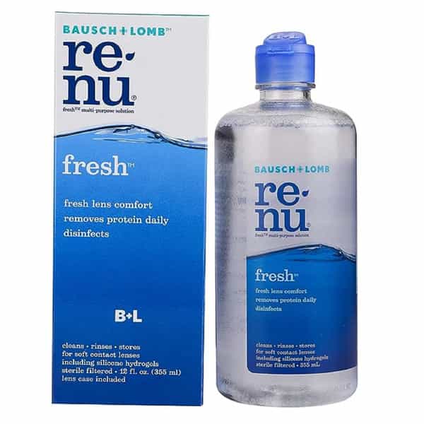 Bausch & Lomb Renu Fresh Multi Purpose Solution - 355Ml