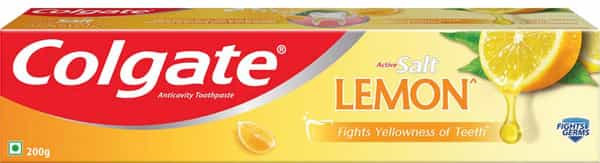 Colgate Toothpaste - Active Salt Lemon - 200G