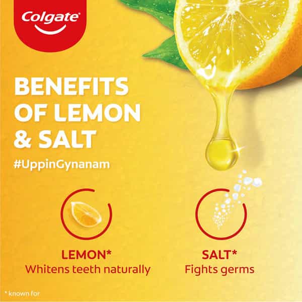 Colgate Toothpaste - Active Salt Lemon - 200G