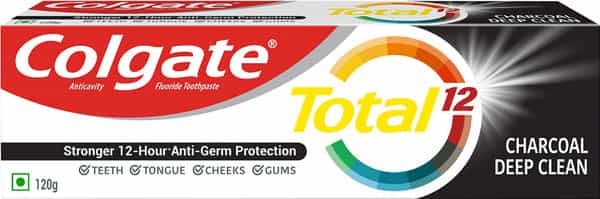 Colgate Toothpaste - Total Charcoal - 120 G - Advanced Protection