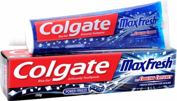 Colgate Toothpaste - Maxfresh Power Freeze - 150 G - Blue Gel
