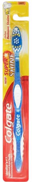 Colgate Toothbrush - Super Shine - 1 Pc - Soft Bristles