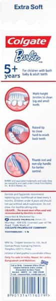 Colgate Kids Barbie Extra Soft Bristles Toothbrush