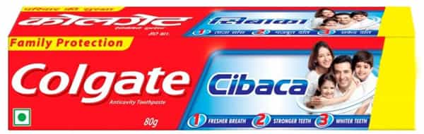 Colgate Toothpaste - Cibaca - 80 G - Anti-Cavity