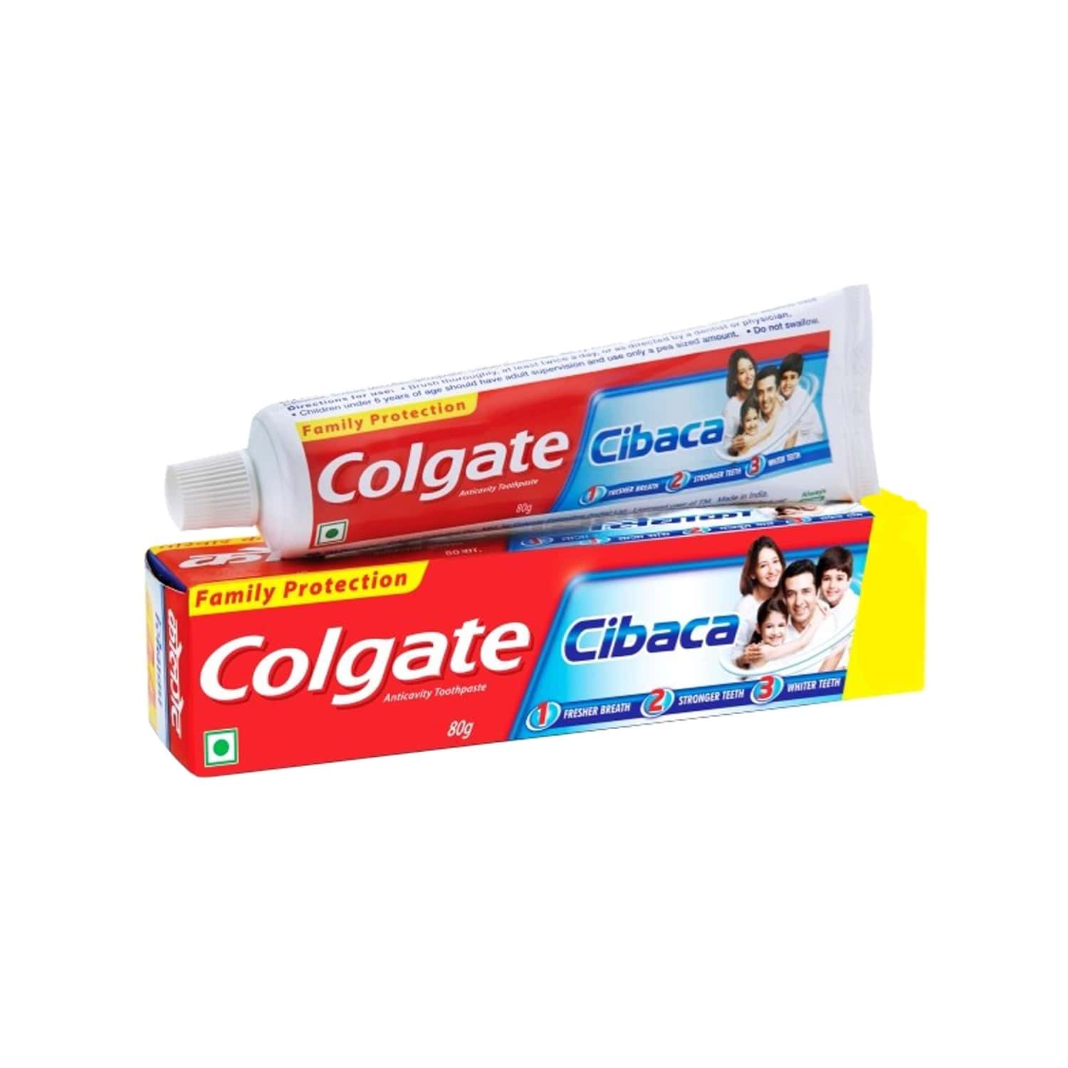 Buy COLGATE TOOTHPASTE CIBACA 80 G ANTICAVITY Online & Get Upto