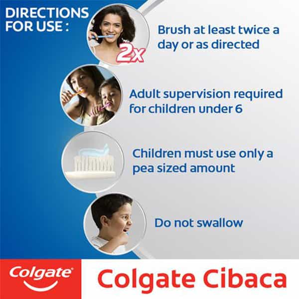 Colgate Cibaca Anticavity Toothpaste Tube Of 175 G