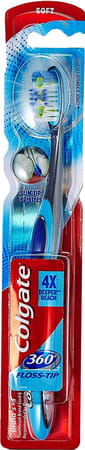 Colgate Toothbrush - 360 Flosstip - 1 Pc - Soft Bristles