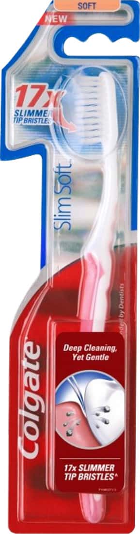 Colgate Toothbrush - Slim Soft - 1 Pc - Soft Bristles