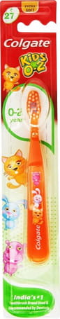Colgate Kids (0-2 Years Extra Soft Bristles) Toothbrush Packet Of 1