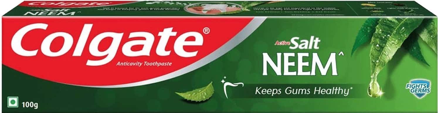 Colgate Toothpaste - Active Salt Neem - 100 G