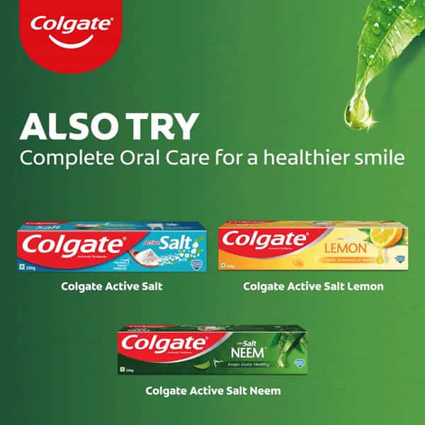 Colgate Toothpaste - Active Salt Neem - 100 G