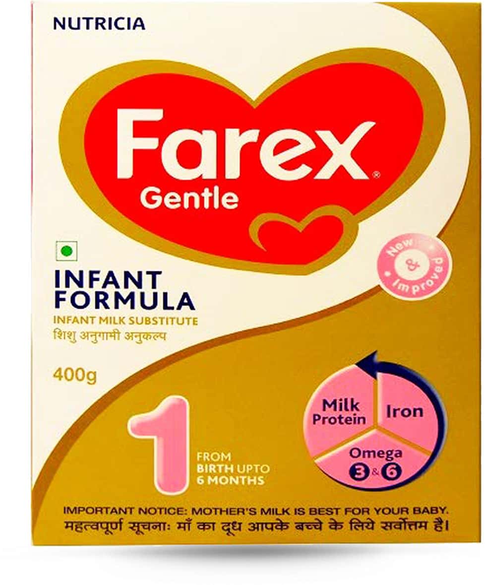 Farex Gentle Stage 1 Infant Formula Refill Of 400 G