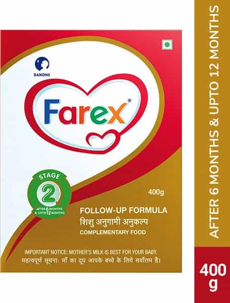 Farex Stage 2 Follow-Up Infant Formula Refill Of 400 G
