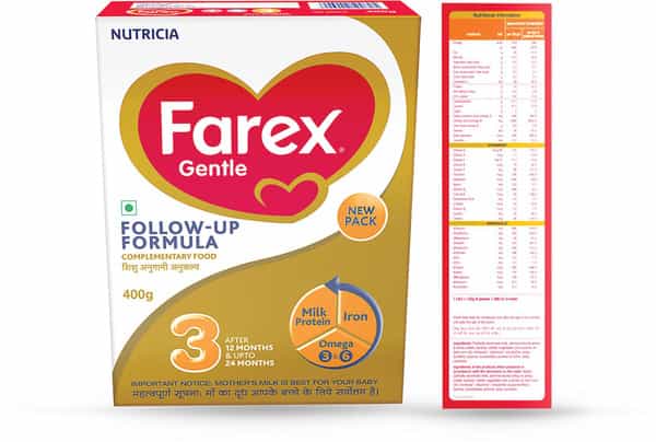Farex Stage 3 Follow-Up Infant Formula Refill Of 400 G