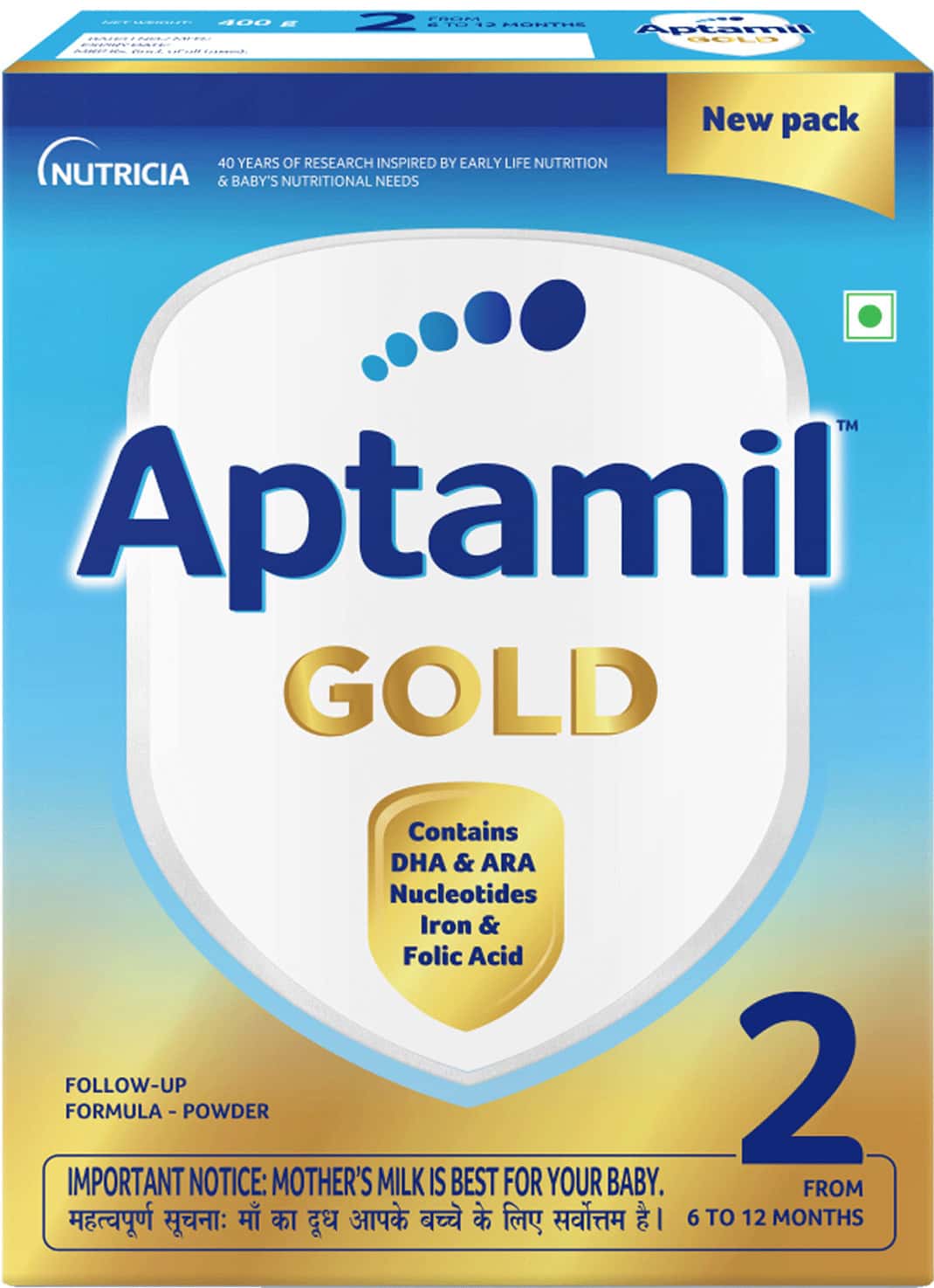 Aptamil Gold 2 Powder From 6 to 12 Months 400gm