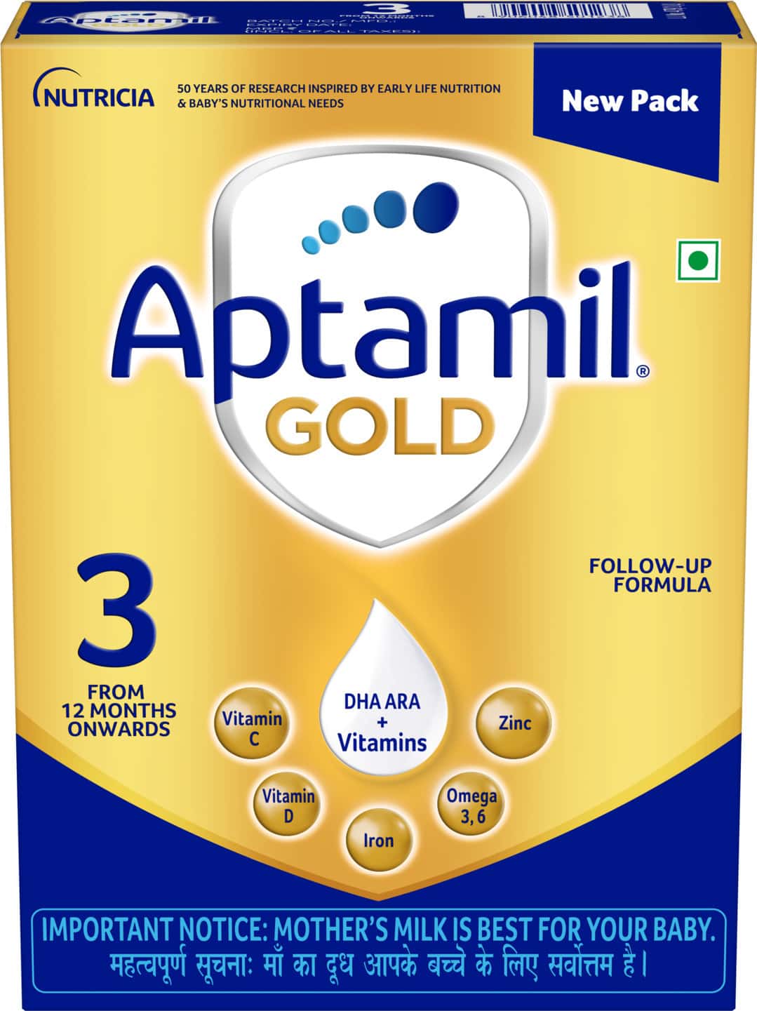 Aptamil ゴールド＋ ステップ3粉ミルク Nutricia Aptamil Gold 3 Toddler Supplement | Paediatrics Healthcare