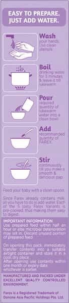 Farex Multi Cereal Mixed Fruits Baby Food (10 Months +) Refill Of 300 G