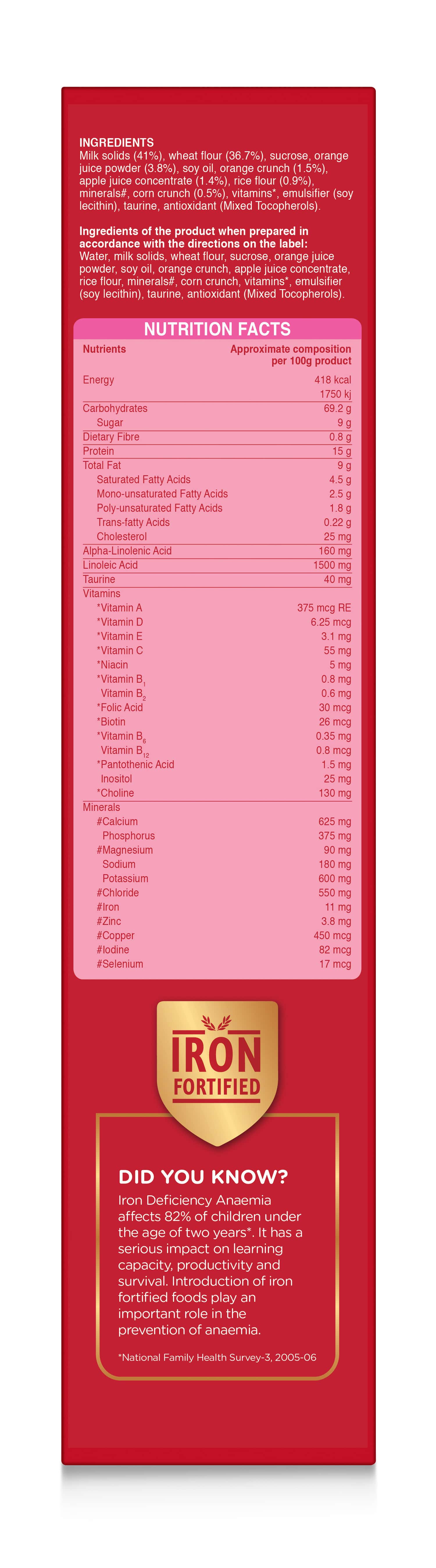 farex for 8 month baby