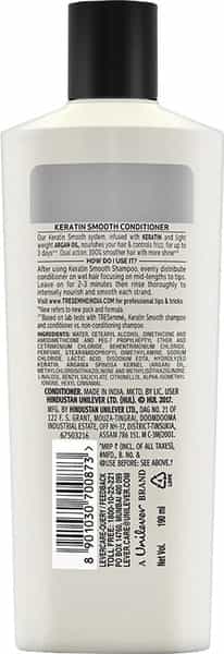 Tresemme Keratin Smooth Condition 190Ml