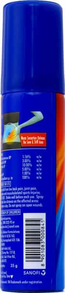 Combiflam Icyhot Fast Pain Relief Spray - 35 Gms