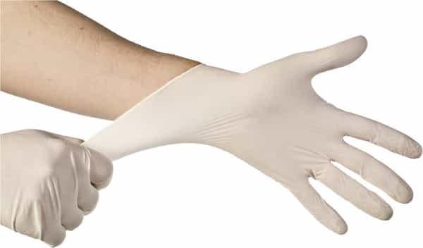 Peri Soft Latex Medi Exam Gloves 100'S