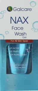 Nax Face Wash Gel Bottle Of 75 Ml