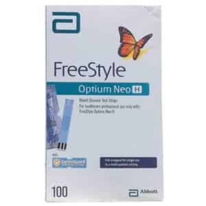 Freestyle Optium Neo H Blood Glucose Test Strips (pack Of 100)