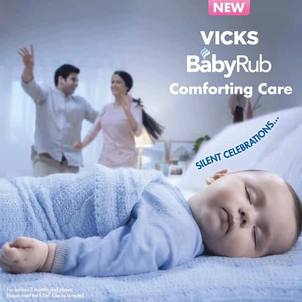 Vicks Babyrub Soothing Balm Comfort For Babies Bottle Of 25 Ml