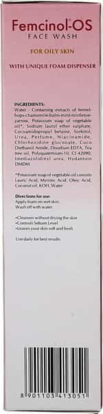 Femcinol Os Face Wash 70Ml