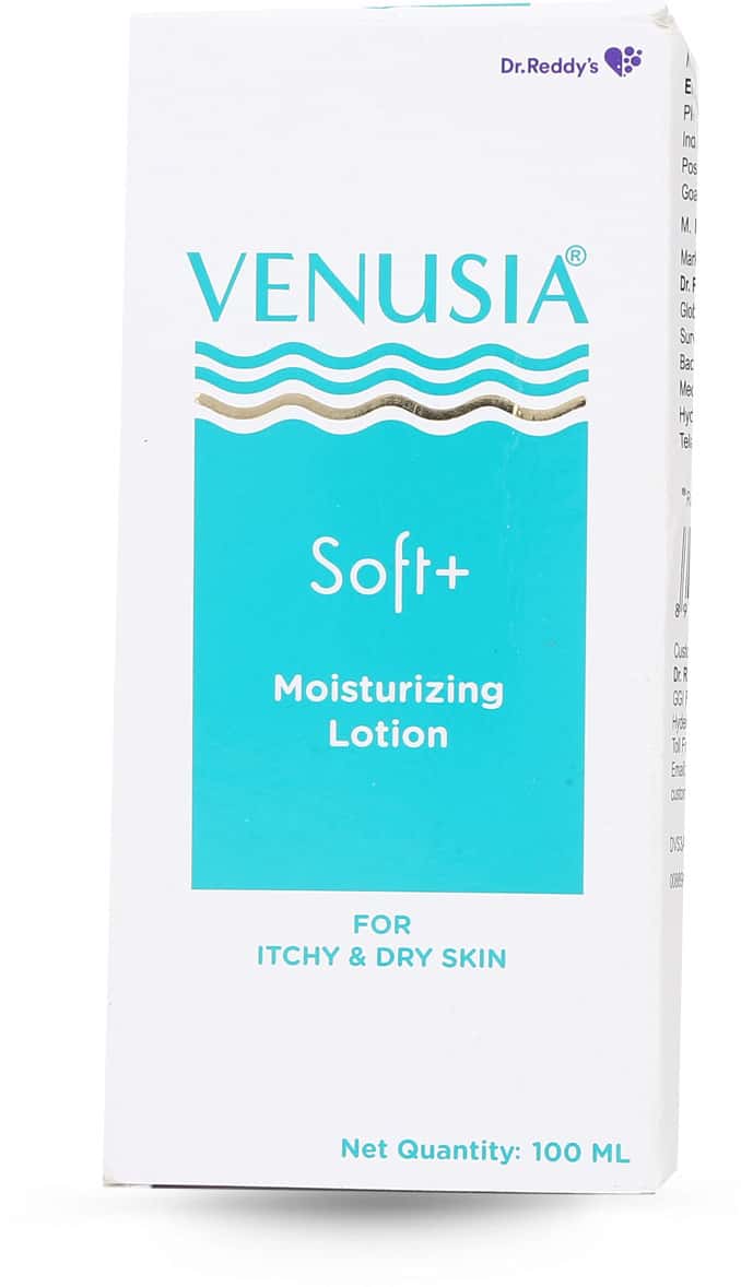Venusia Soft Plus Moisturising Lotion For Itchy & Dry Skin 100 Ml