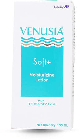 Venusia Soft Plus Moisturising Lotion For Itchy & Dry Skin 100 Ml