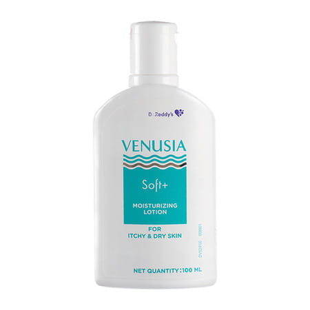 Venusia Soft Plus Moisturising Lotion For Itchy & Dry Skin 100 Ml