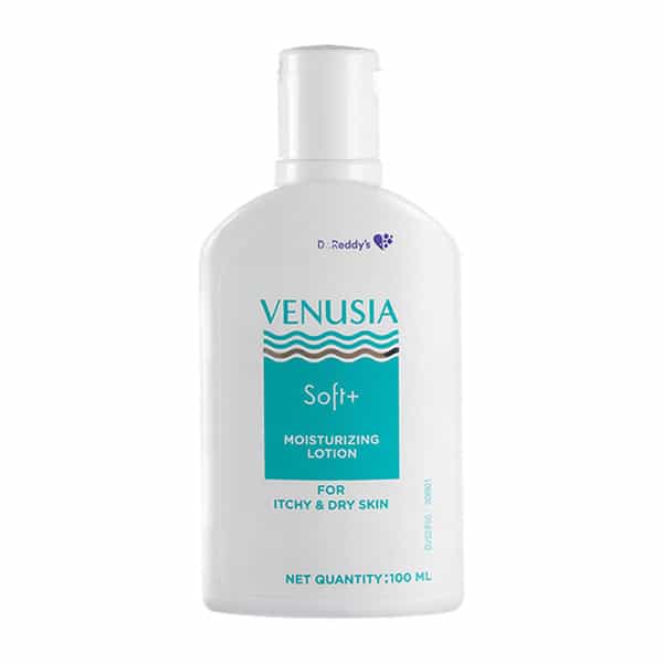 Venusia Soft Plus Moisturising Lotion For Itchy & Dry Skin 100 Ml