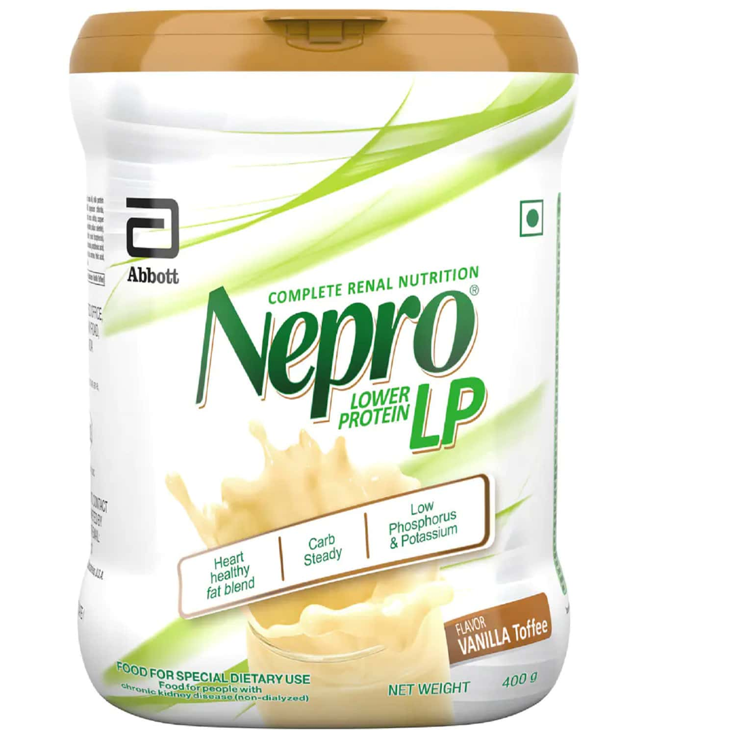 Nepro Lp Vanilla Toffee Flav Pow 400gm