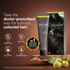 Cuticolor Permanent Hair Color Cream 2.0 Black | Ammonia & Ppd Free | For Sensitive Skin | 60 Gm