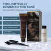 Cuticolor Permanent Hair Color Cream 2.0 Black | Ammonia & Ppd Free | For Sensitive Skin | 60 Gm